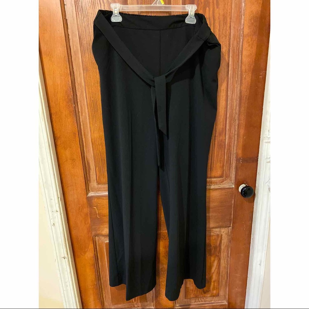 Worthington Bell bottom Black Dress Pants XL